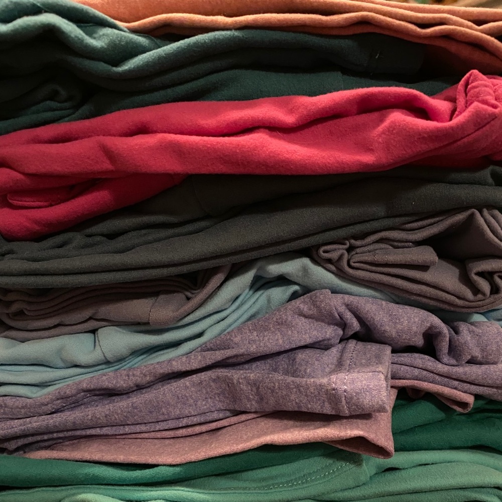 11 brand new solid color LuLaRoe one size leggings